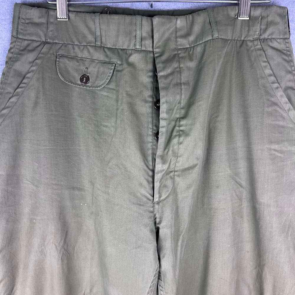 Military Style Olive‎ Green Trousers